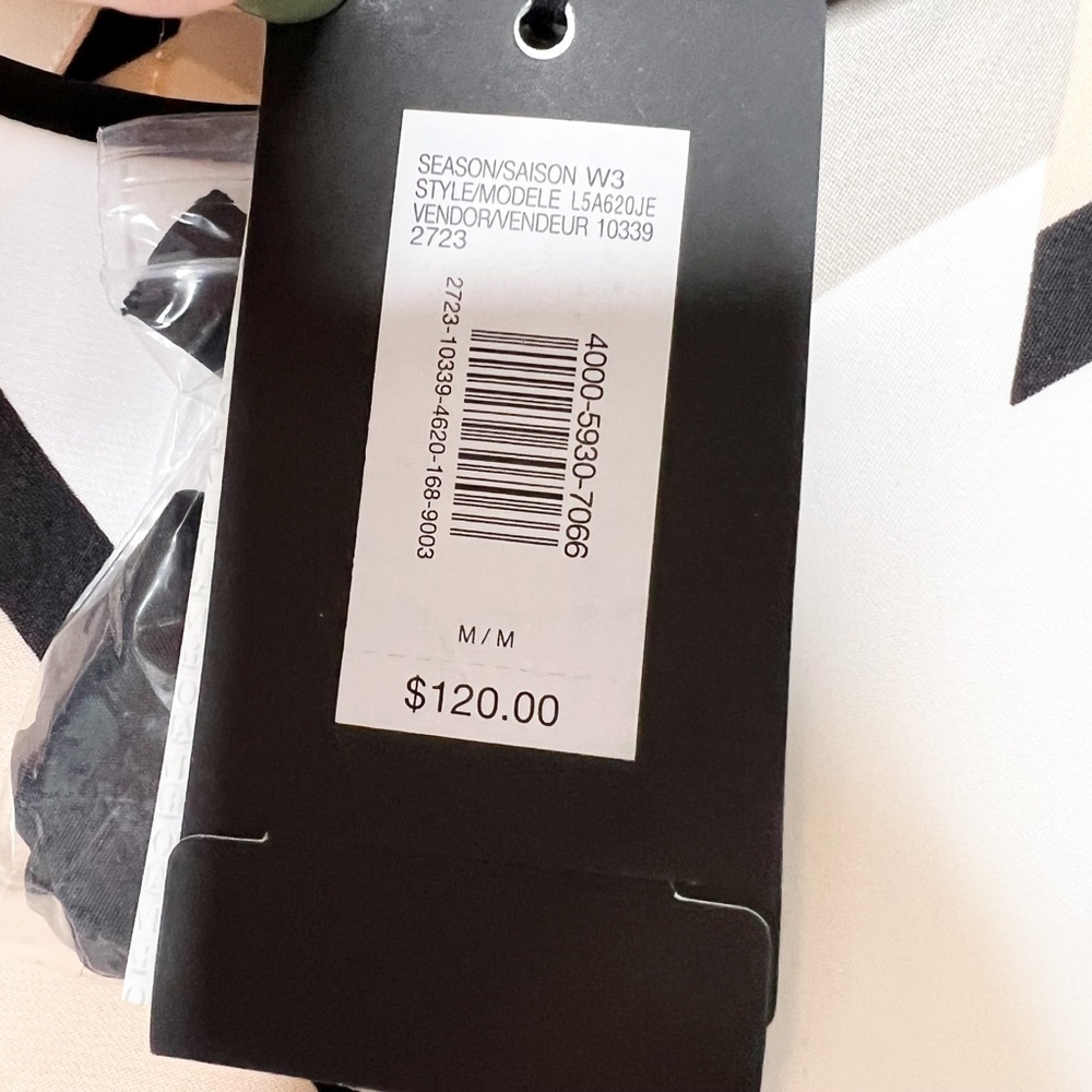 Armani Exchange Dress Striped Belted Shift Dress - Picture 4 of 7